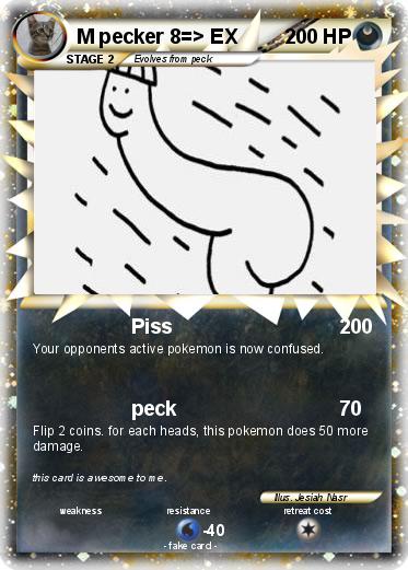Pokemon M pecker 8=> EX