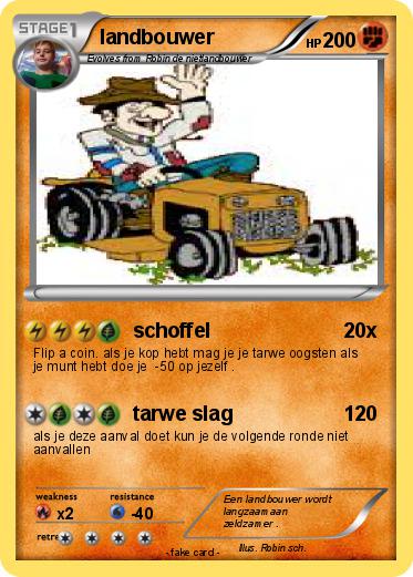 Pokemon landbouwer