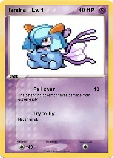 Pokemon fandra    Lv. 1
