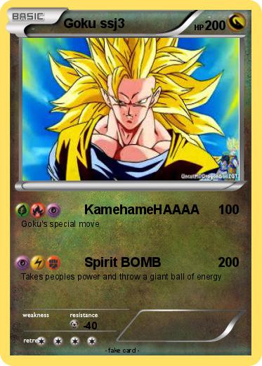 Pokemon Goku ssj3