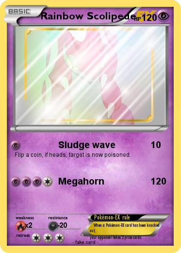 Pokemon Rainbow Scolipede