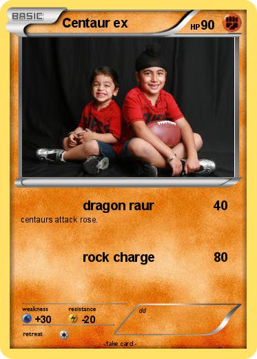 Pokemon Centaur ex