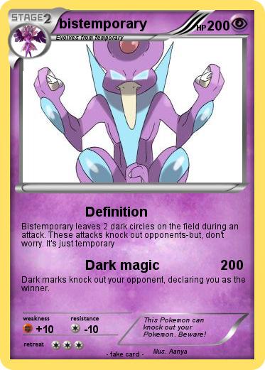 Pokemon bistemporary