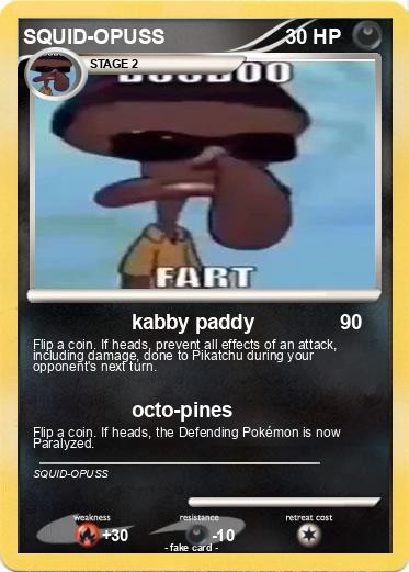 Pokemon SQUID-OPUSS