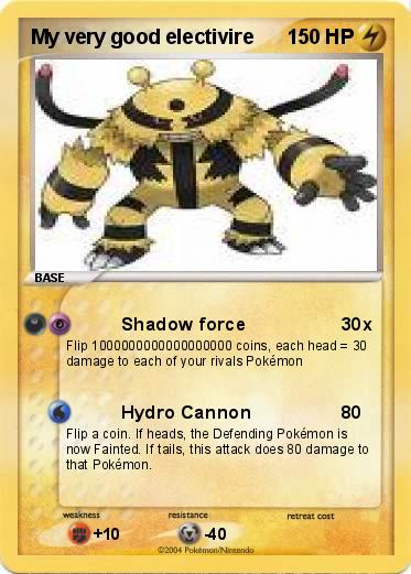 Pokemon My very good electivire