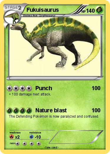 Pokemon Fukuisaurus