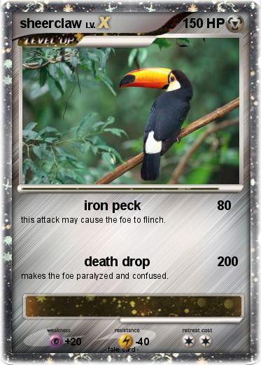 Pokemon sheerclaw