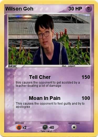 Pokemon Wilson Goh