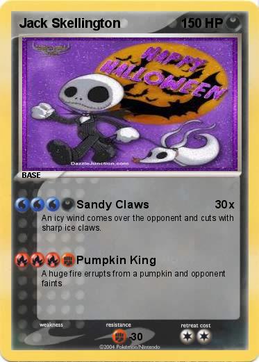 Pokemon Jack Skellington