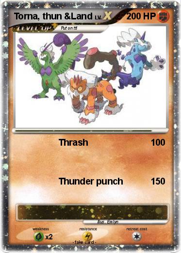 Pokemon Torna, thun &Land