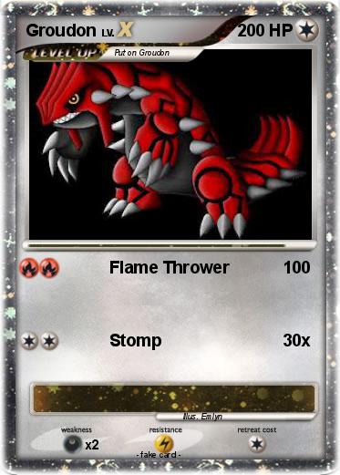 Pokemon Groudon
