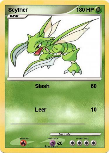 Pokemon Scyther