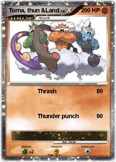 Pokemon Torna, thun &Land