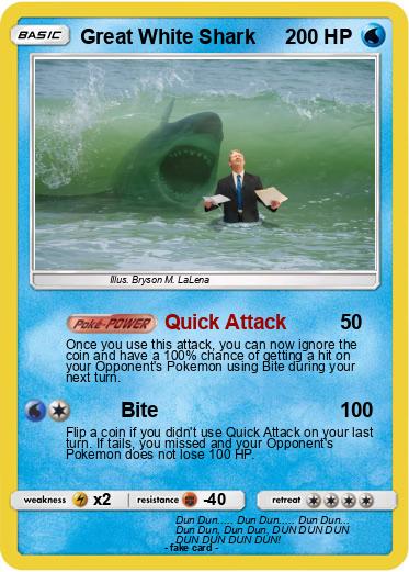 Pokemon Great White Shark