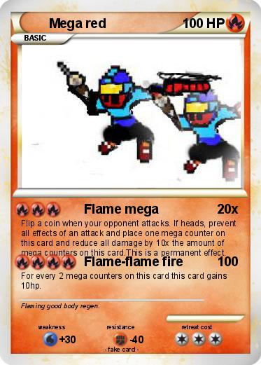 Pokemon Mega red