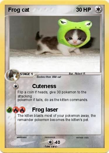 Pokemon Frog cat