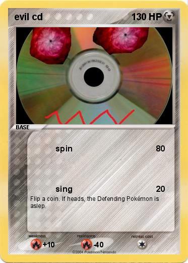 Pokemon evil cd