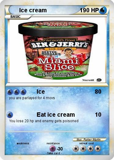 Pokemon Ice cream