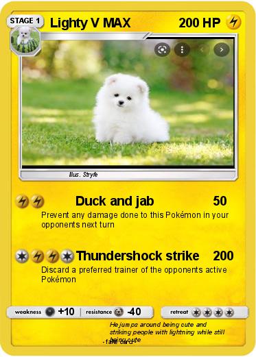 Pokemon Lighty V MAX