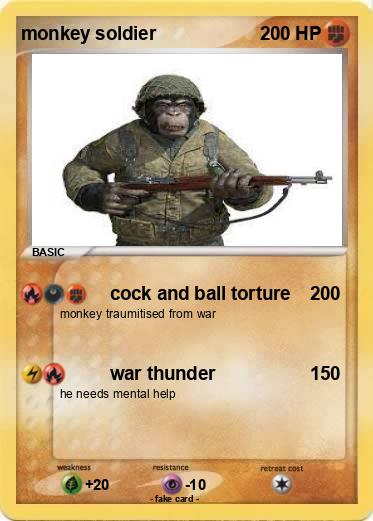 Pokemon monkey soldier