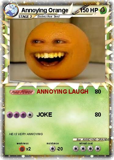 Pokemon Annoying Orange
