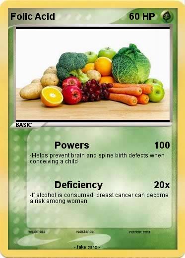 Pokemon Folic Acid