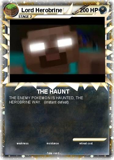 Pokemon Lord Herobrine