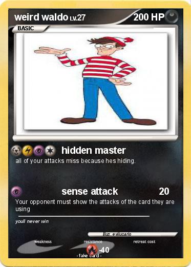 Pokemon weird waldo