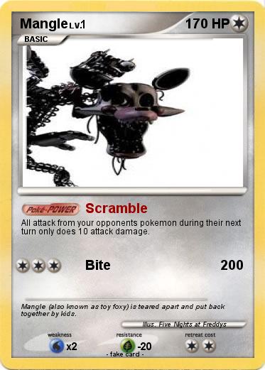 Pokemon Mangle