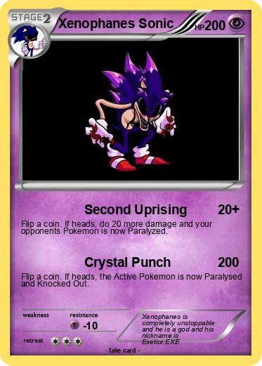 Pokemon Xenophanes Sonic
