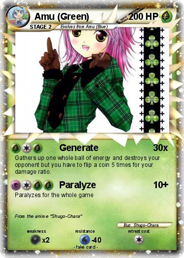 Pokemon Amu (Green)