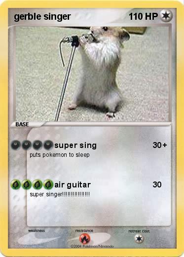 Pokemon gerble singer