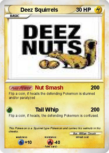 Pokemon Deez Squirrels