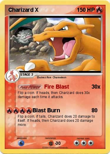 Pokemon Charizard X