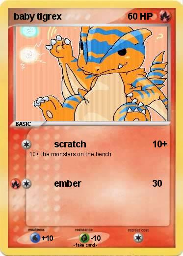 Pokemon baby tigrex