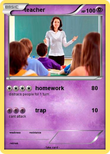 Pokemon teacher
