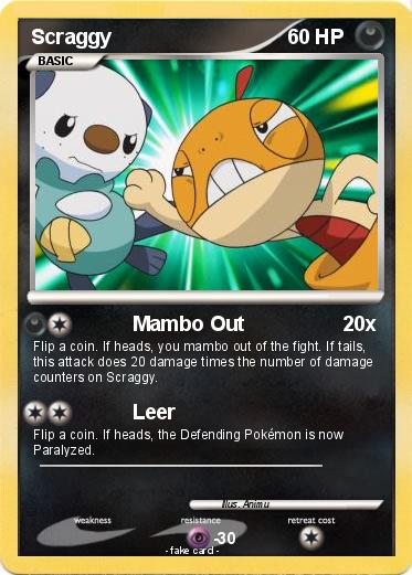 Pokemon Scraggy