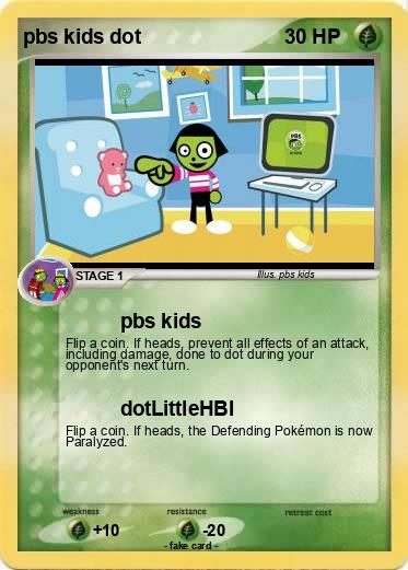 Pokemon pbs kids dot