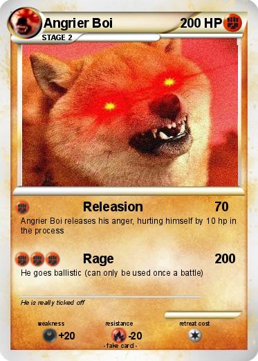 Pokemon Angrier Boi