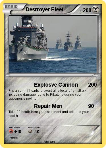 Pokemon Destroyer Fleet