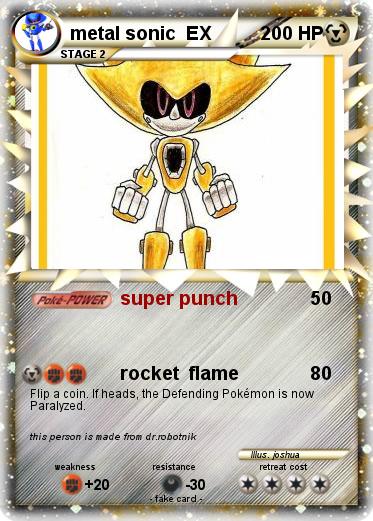Pokemon metal sonic  EX