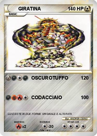Pokemon GIRATINA