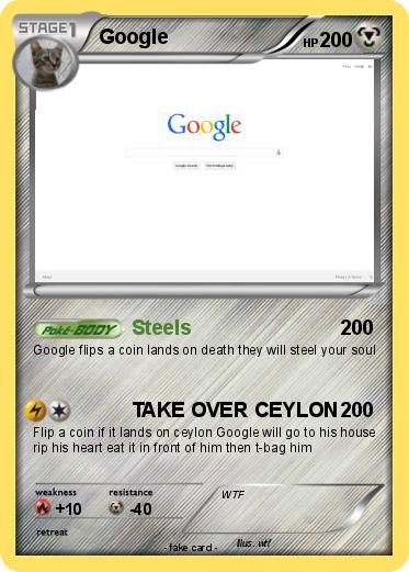 Pokemon Google