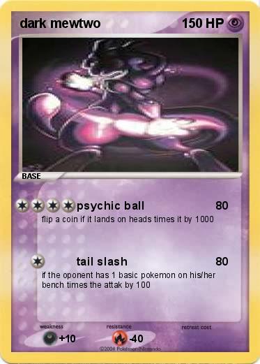 Pokemon dark mewtwo