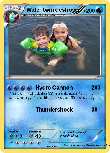 Pokemon Water twin destroyer