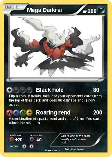 Pokemon Mega Darkrai