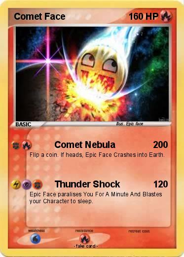 Pokemon Comet Face