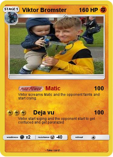 Pokemon Viktor Bromster