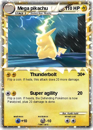 Pokemon Mega pikachu