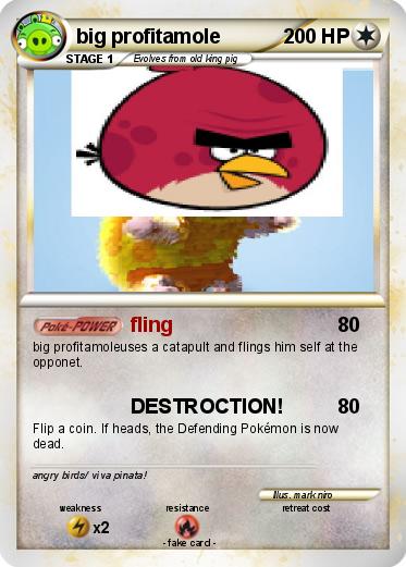 Pokemon big profitamole